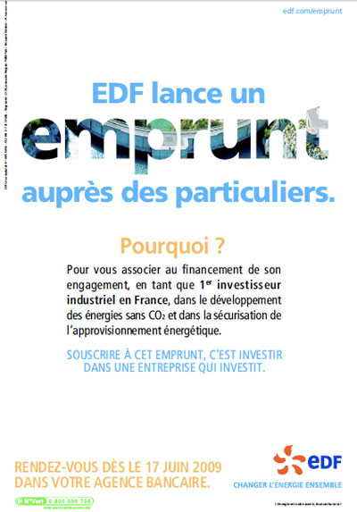 Emprunt EDF