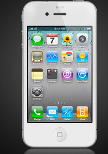 iphone 4 blanc
