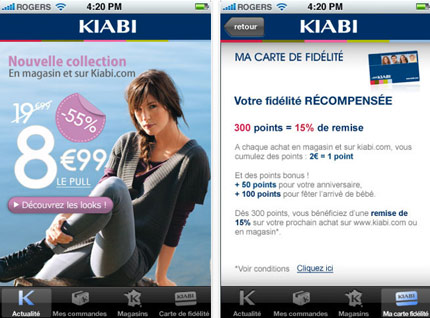 Kiabi iphone