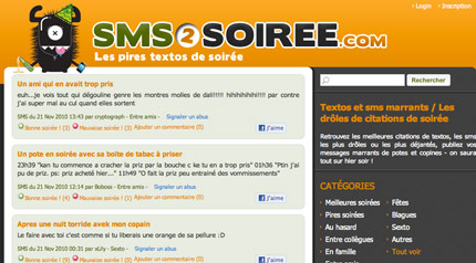 SMS2soiree.com