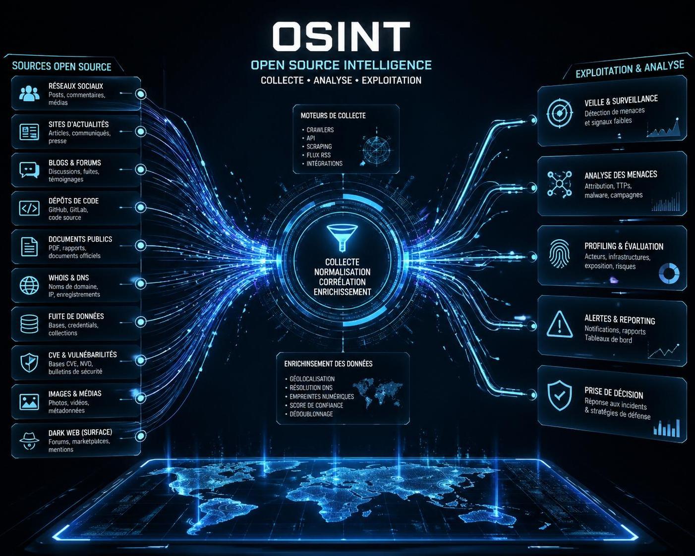 découvrez comment l'osint transforme la cybersécurité grâce à la collecte d'informations open source, améliorant la détection des menaces et la protection des données.