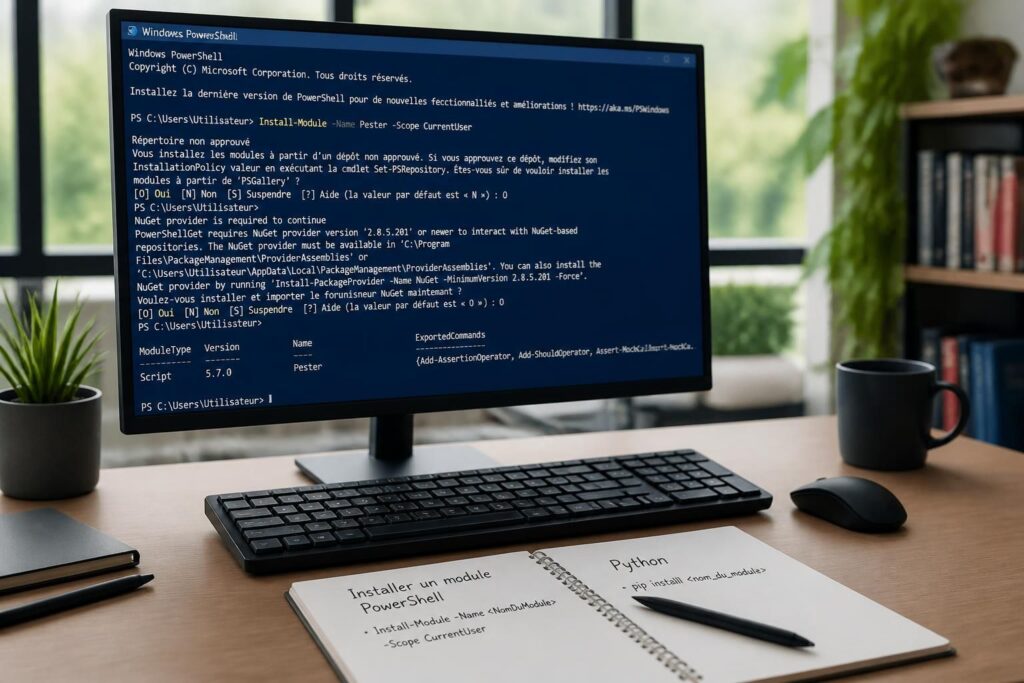 découvrez comment installer facilement un module powershell ou python grâce à ce guide simple et rapide, adapté aux débutants comme aux utilisateurs avancés.