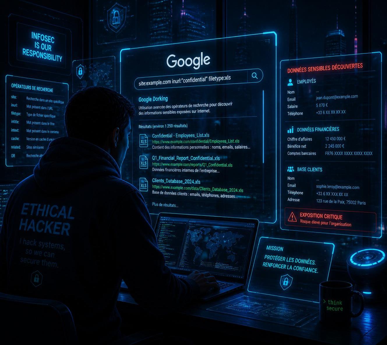 découvrez le google dorking, une technique méconnue qui permet d'explorer en profondeur les résultats de recherche google, mais qui comporte des risques insoupçonnés pour la vie privée et la sécurité.