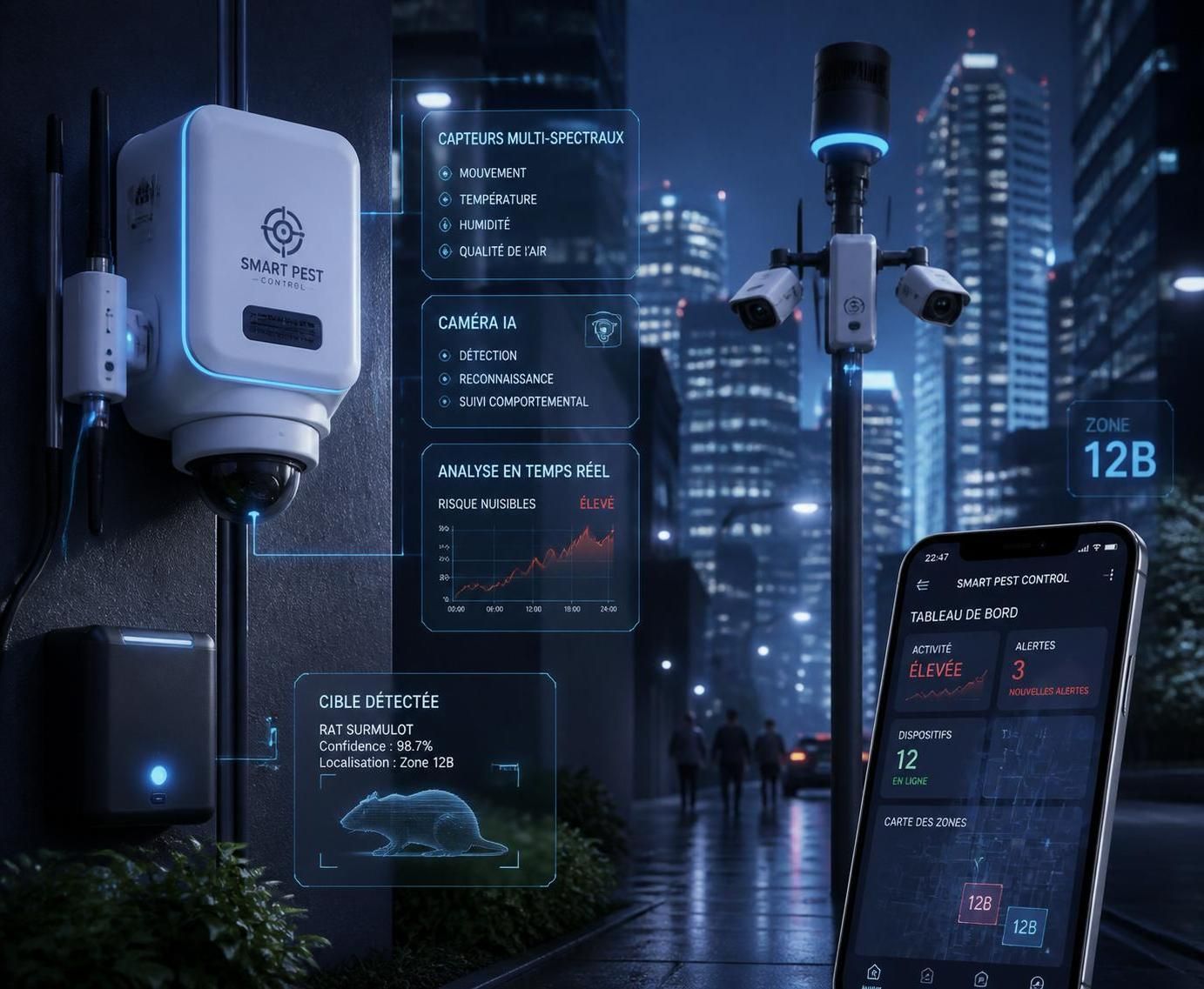 découvrez rat+, une solution high-tech révolutionnaire pour la surveillance et la gestion intelligente des nuisibles, alliant performance et efficacité pour un environnement sain.