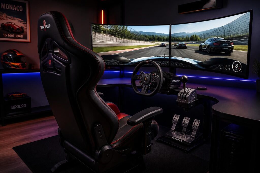 découvrez comment choisir le setup parfait et la chaise idéale pour une expérience de simulation de conduite immersive et confortable.