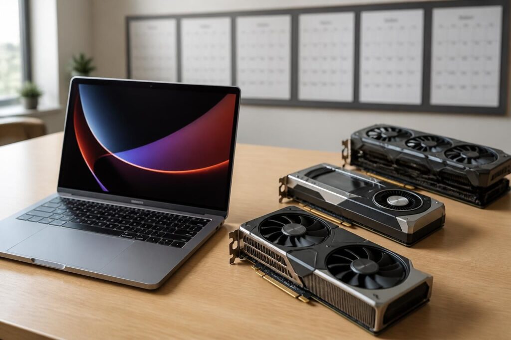 découvrez quelle carte graphique choisir pour votre macbook pro en fonction de son année de sortie afin d'optimiser ses performances graphiques.