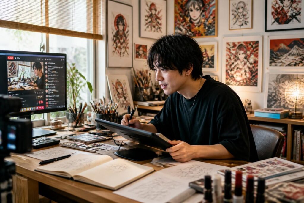 découvrez senpai stream art, une source d'inspiration unique mettant en avant des créations artistiques originales et captivantes.