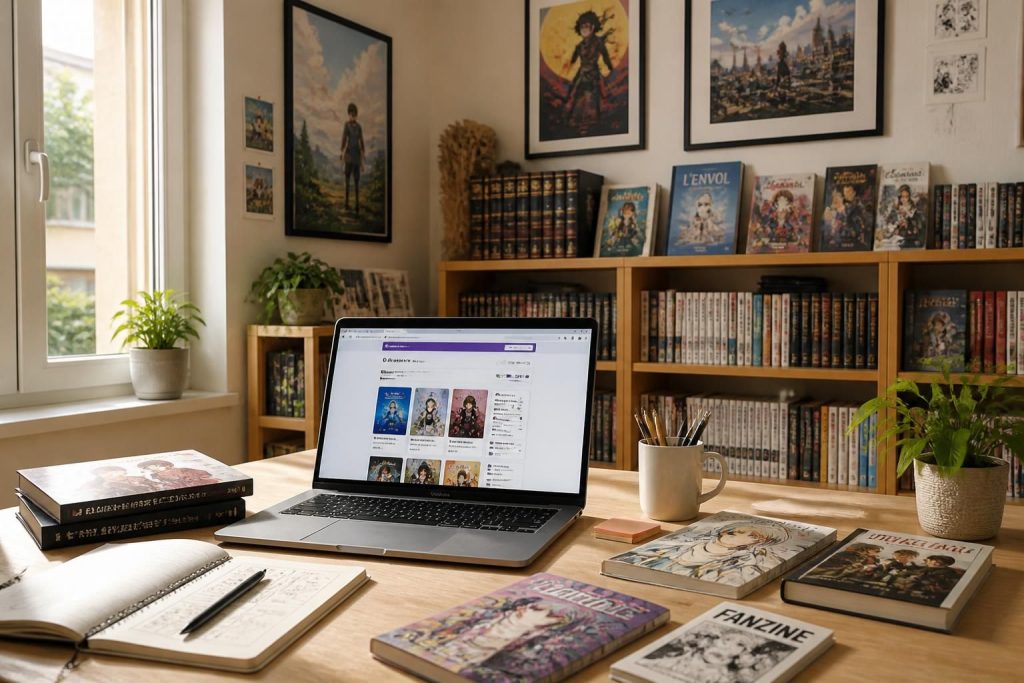découvrez où trouver des doujins français, des fanfictions et bandes dessinées amateurs en français, pour passionnés de créations indépendantes et originales.