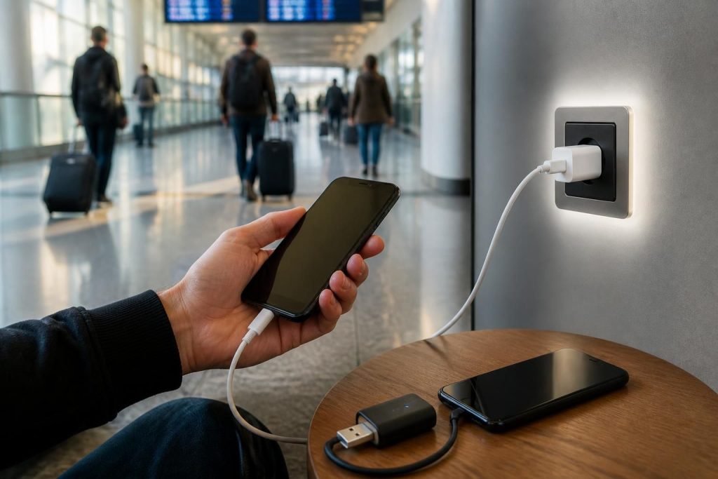 découvrez ce qu'est le juice jacking usb et comment protéger votre iphone contre ce type de cyberattaque dans les aéroports. conseils pratiques pour sécuriser vos appareils lors de vos voyages.