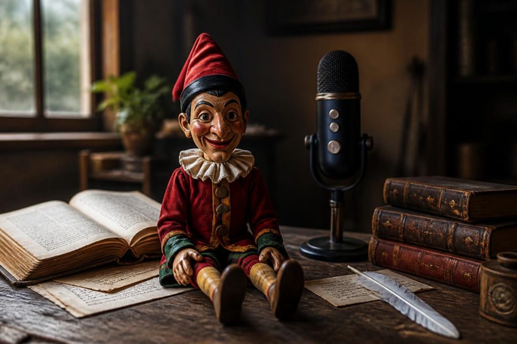 découvrez l'origine et la définition de l'expression « secrets de polichinelle » ainsi qu'un podcast captivant à écouter pour tout comprendre.